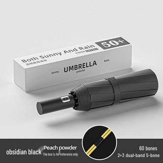Fully Automatic Dual-Use Sun and Rain Folding Umbrella with Anti-Ultraviolet Sun Protection
