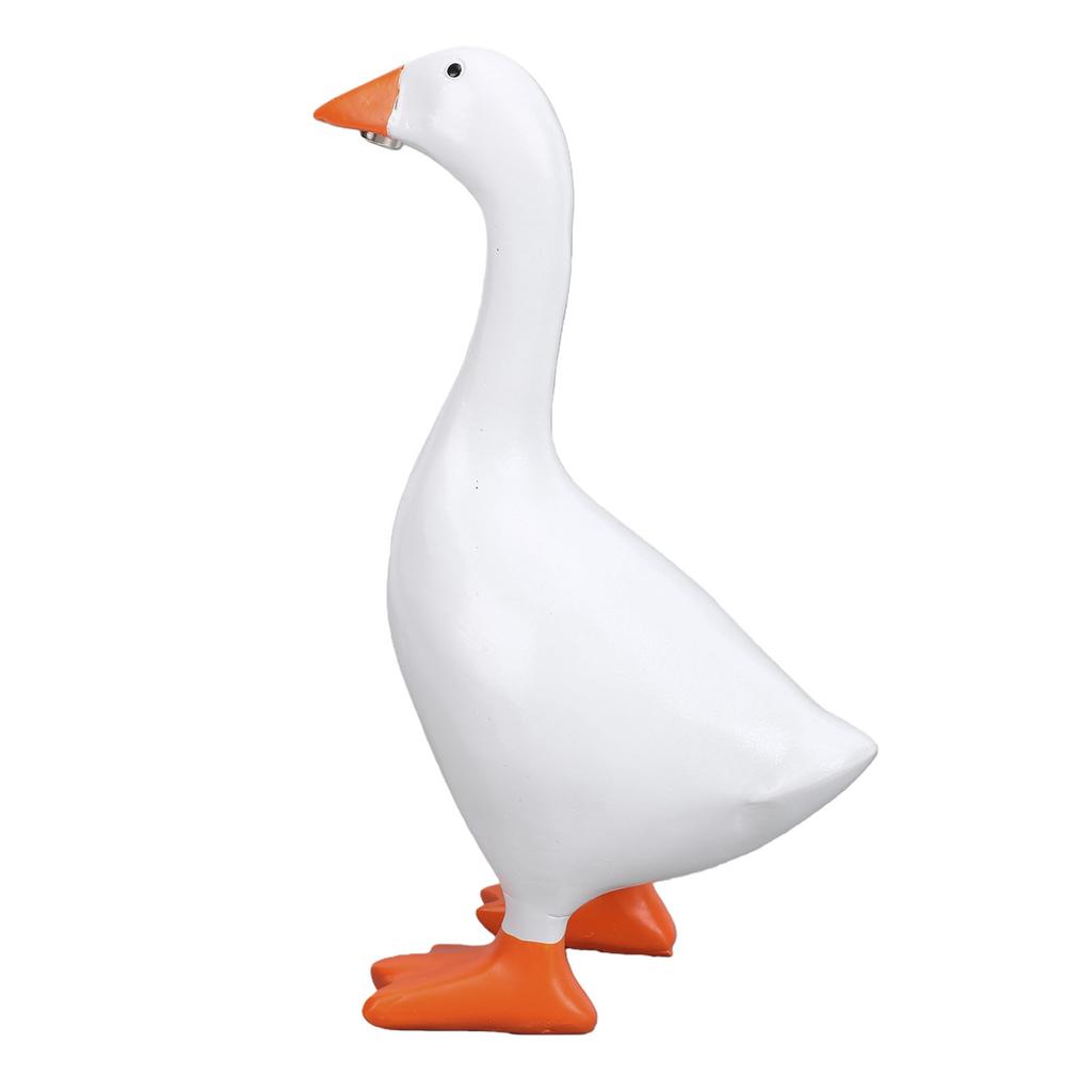 Resin Duck Statue Cute Practical Magnetic Duck Key Holder for Home Entryway Decor Keys Storage