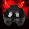 Car Motorcycle Off Road Helmet Devil Horn Motocross Full Face Off Road Helmet Decoration Accessory Headwear Auto Styling