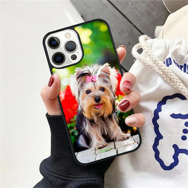 Yorkshire Terrier Yorkie Dog Coque Shell For iPhone 17 Air 15 16e 14 13 12 Pro Max 11 Pro Max Plus Phone Case Cover