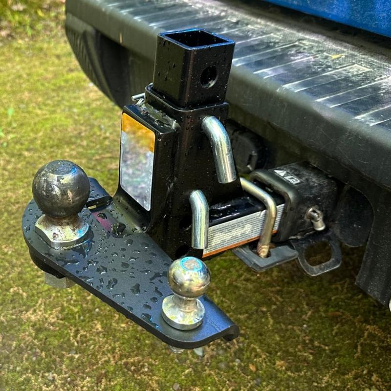 Steel Trailer Sway Control Bracket, 26003 Adapter for Towing Arrangements Used with Travel and Camping Trailers