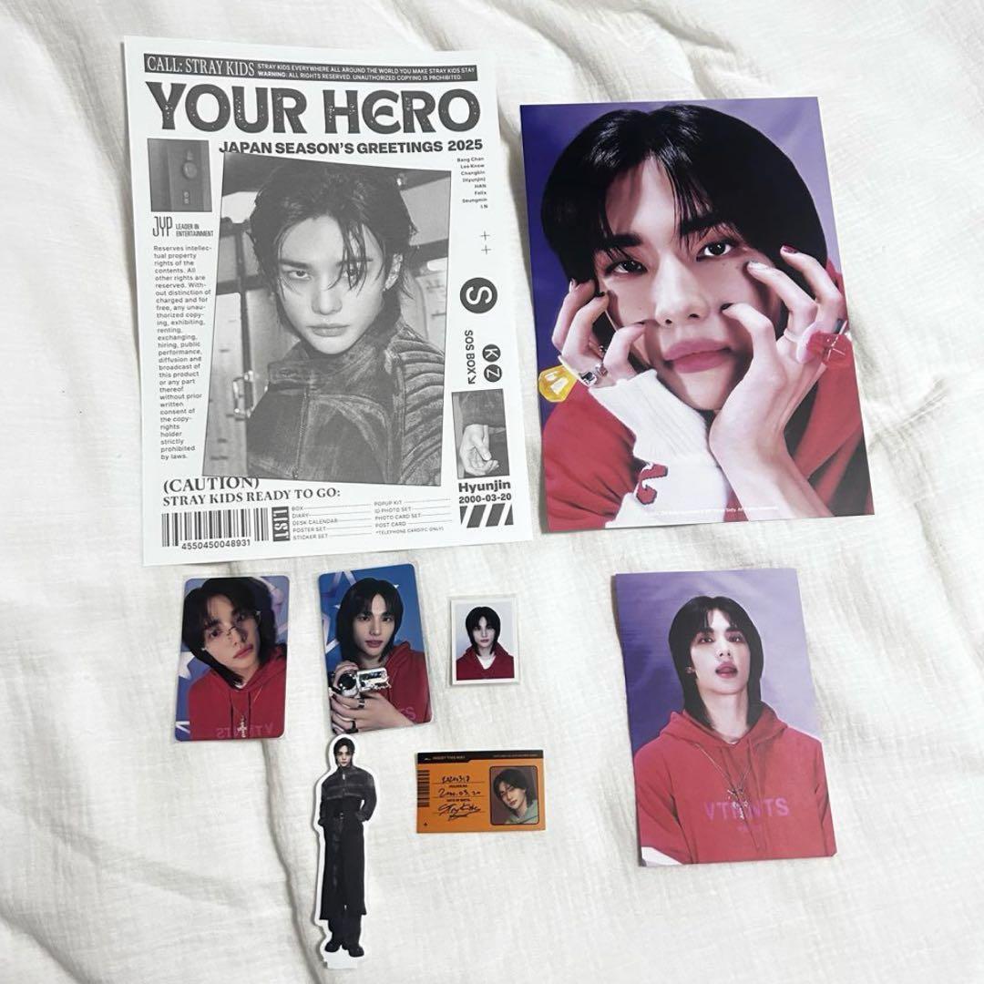 

[Б/У] StrayKids Seagri 2025 Hyunjin Set