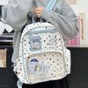 Schoolbag pain bag backpack school bag junior high school girls star pain large capacity college students high school students daily baby bag backpack