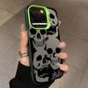 Halloween Skull for Apple 15 Color Silver iPhone14Pro Creative 13/11Pro Max Frosted 16 Case