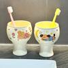 Ins High-value Puppy Mouthwash Cup Home Bathroom Toothbrush Cup Children's Ceramic Dental Jar Cup Couple Wash Cup