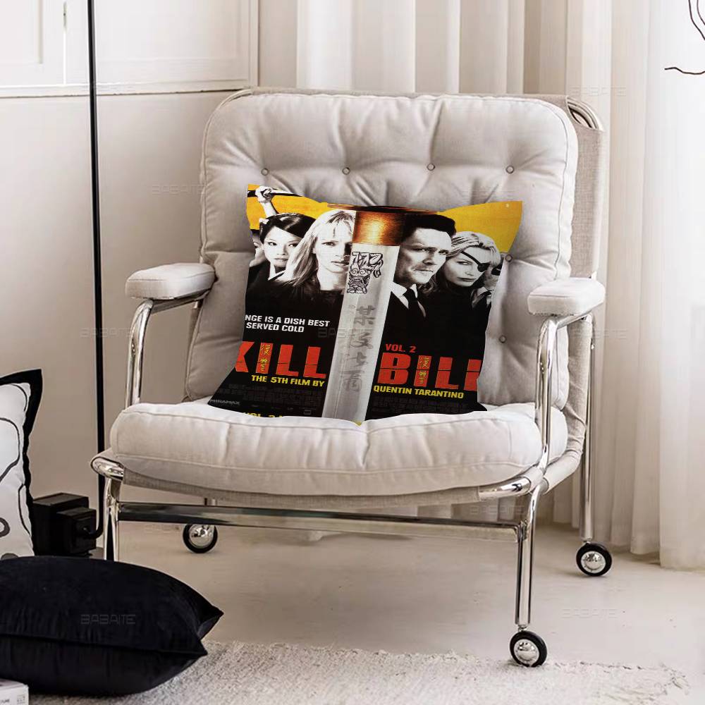 Classic Fiction Movie Kill Bill Cushion Cover Polyester Sofa Cushions Decorative Throw Pillows Home Decoration Pillowcover
