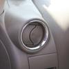 2/4pcs For Nissan Micra March K13 Versa Sunny Almera Latio 2011-2017 AC Air Vent Ring Cover Trim ABS Chrome Car Styling Frame