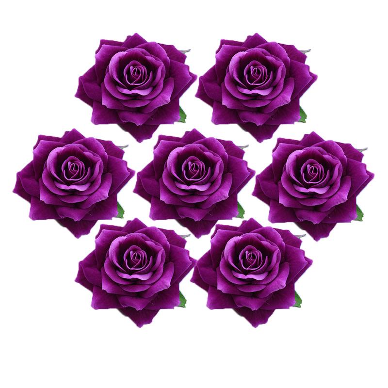 Artificial Flowers for Home Room Table Decoration Silk Red Roses Scrapbooking Diy Craft Wreath Wedding Bride Bouquet Accessories