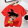 T-shirt Boys and Girls Clothing Anime Character Printed Shirt Top Children's Summer Breathable Birthday Gift