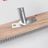 Rough Surface Floor Brush Stainless Steel Wire Deck Scrub Cleaning Tool 20cm