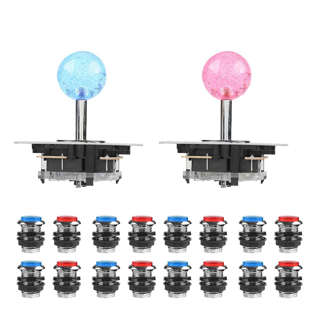 Accessories For Arcade Zero Delay USB Encoder DIY Kit Set Game USB Cable LED Button