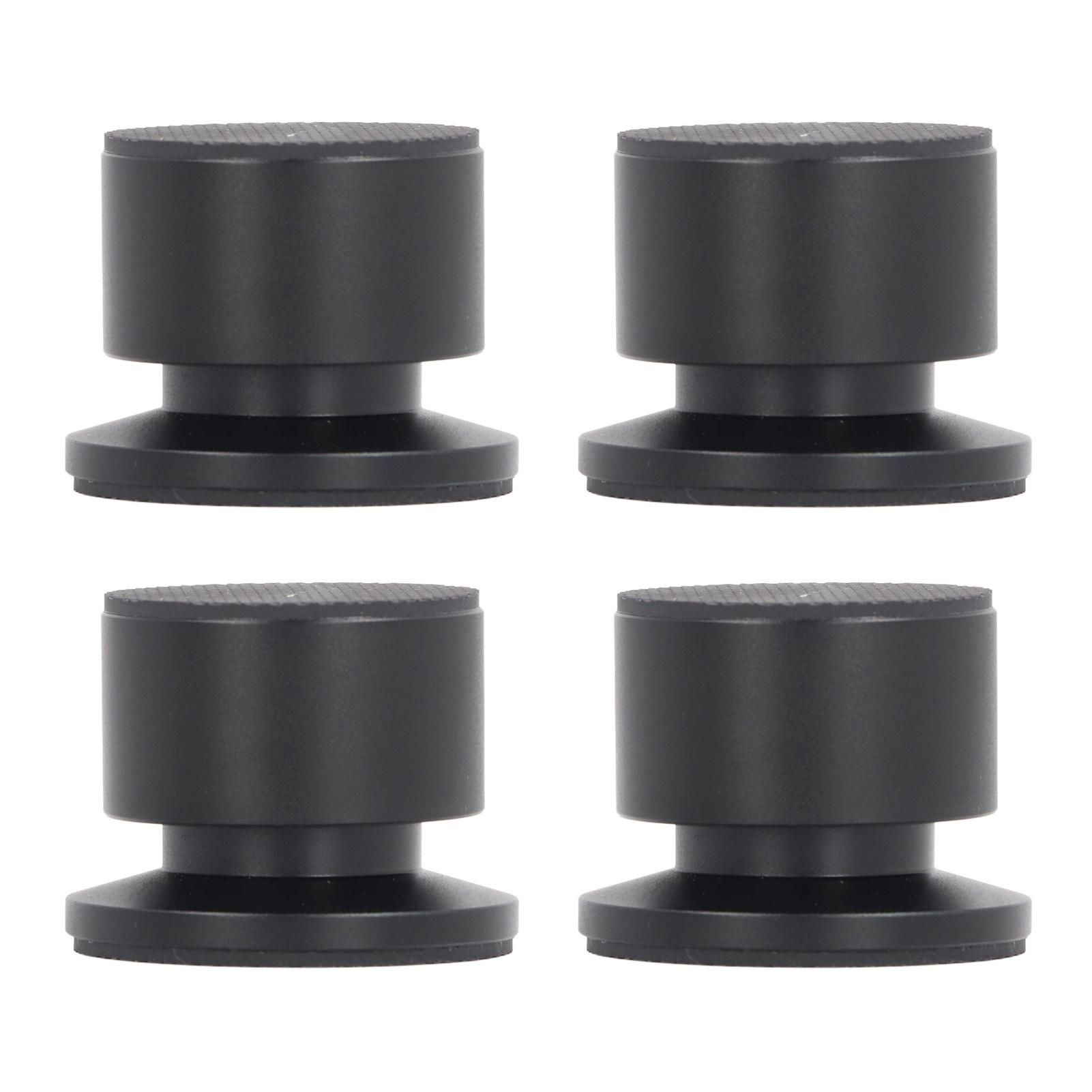 

4 Sets Speaker Isolation Stand Feet Pad Shockproof Antislip Speaker Resonance Reducer for Turntable Amp CD DAC Recorder