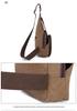 Korean Style Men's Multifunctional Canvas Crossbody Bag