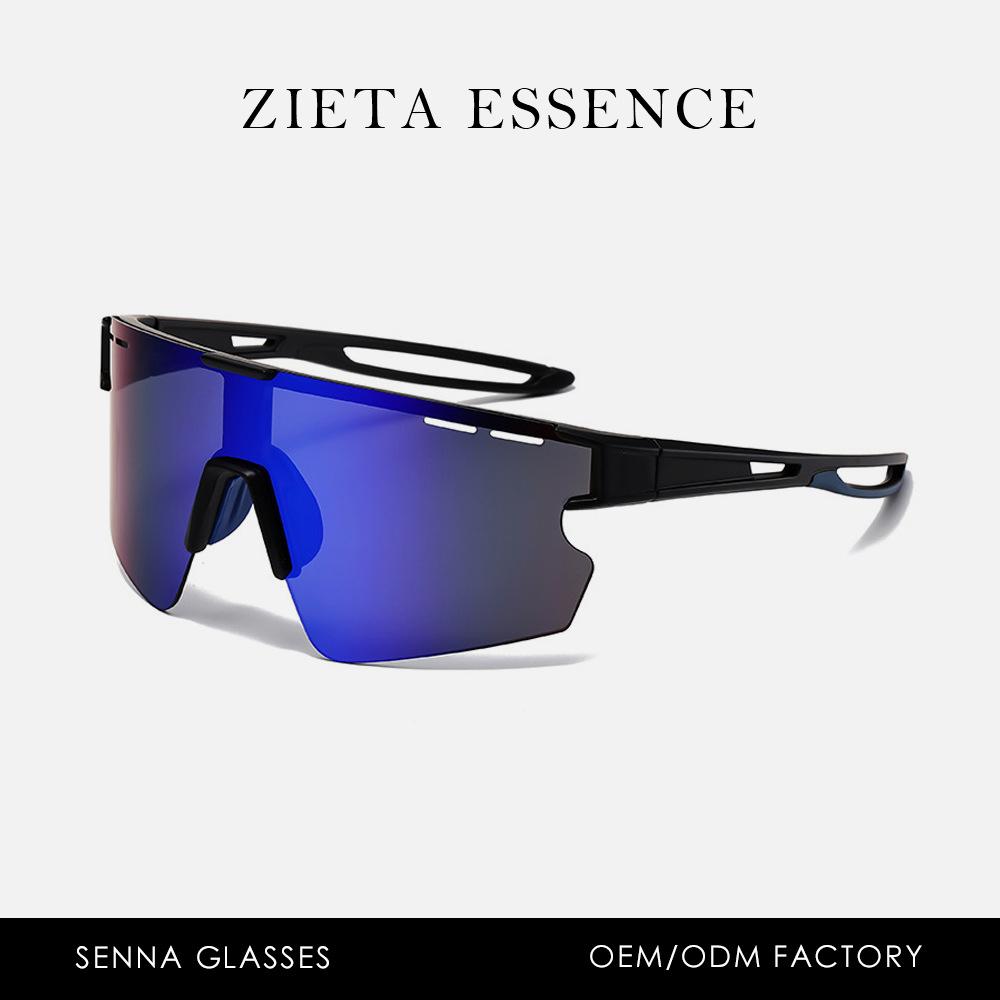 Outdoor Cycling One-Piece Colorful Goggles Windproof Punk Mountaineering Sunglasses Mountain Sunscreen Sunglasses