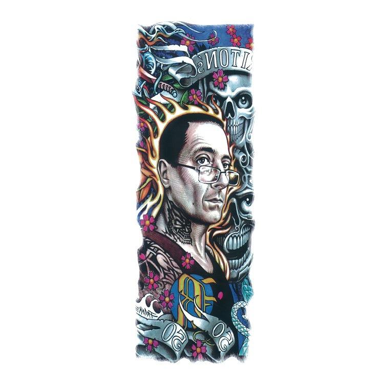 Flower Arm Tattoo Sticker Waterproof Men And Women Sticker Full Arm Waterproof Tattoo Sticker Ukiyo-E Painting Geisha Simulation Big Picture Sticker