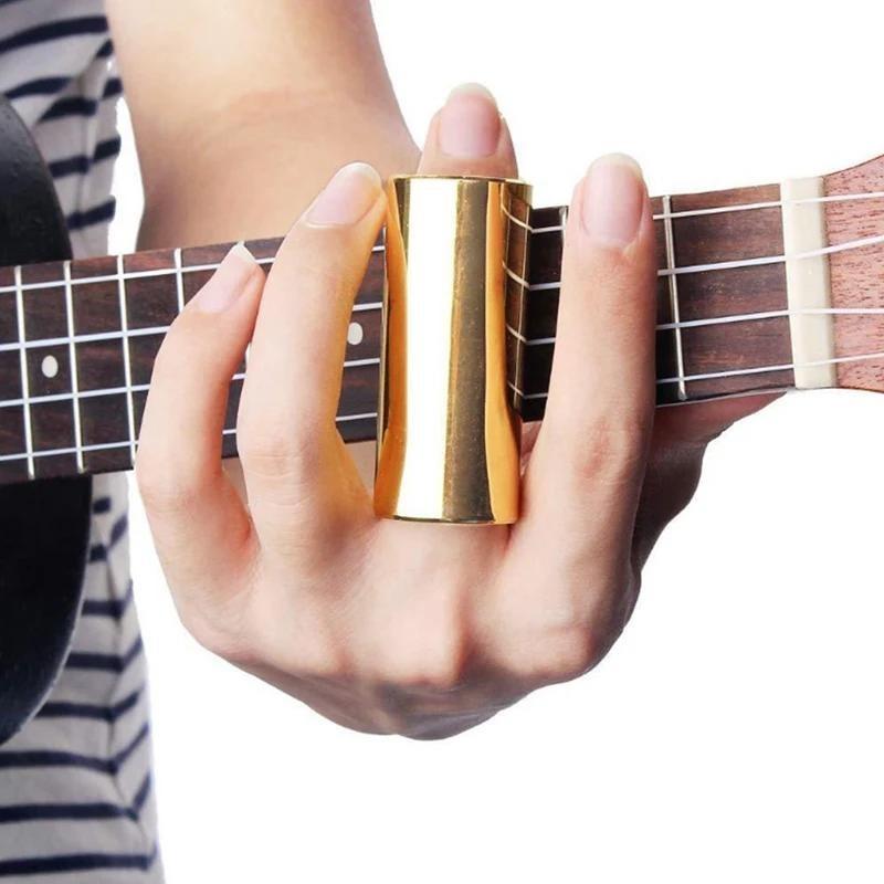1Pc 60MM Guitar Slide Bar Stainless Steel Metal/Acrylic Finger Slides For Guitar Ukulele String Instruments Guitar Accessories