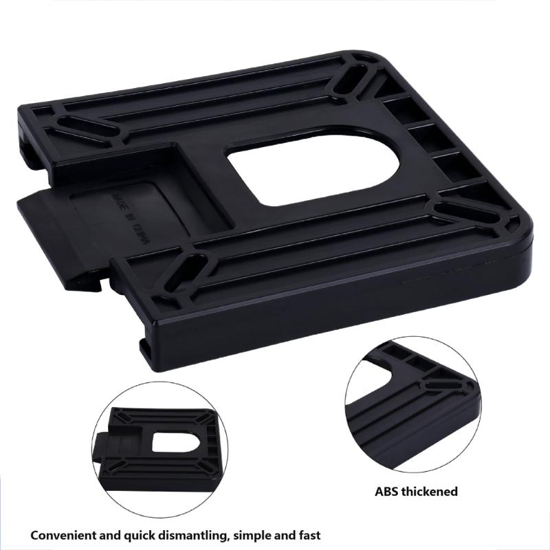Fast Detachable Boat Seat Mounting Bracket  Fits Multiple Vessels ABS Construction for 7Inch Swivel