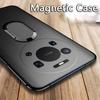 For Huawei Mate 80 Pro Plus Case Finger Metal Ring Kickstand Phone Case Car Holder Matte Soft Silicone Housing for Huawei Mate 80 Pro Phone Casing