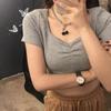 Necklace Women'S Black Cherry Collarbone Chain Ot Dark Wang Shao Necklace Pendant Small Commodities