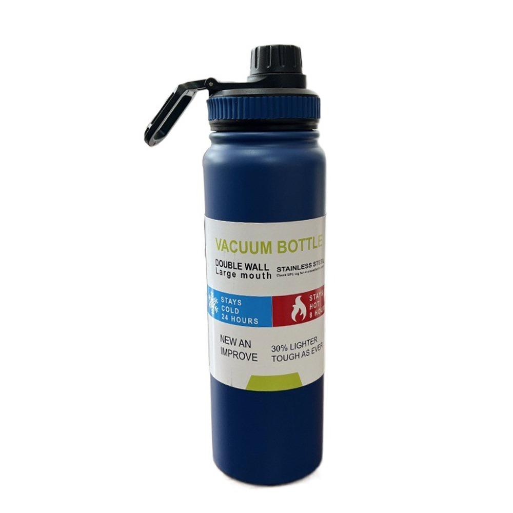 Nepropustný Izolovaný Hrnek 600/800ml Sportovní Láhev na Vodu Čajový Hrnek Termoska Proteinový Prášek