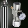 2 in 1 Mini CO2 Gas Regulator Soda Pressure Gauge with adapter 3/8in to TR21.4
