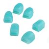 6Pcs Saxophone Key Risers Silicone Comfortable Cushioning Saxophone Finger Pad Sax Thumb Pad