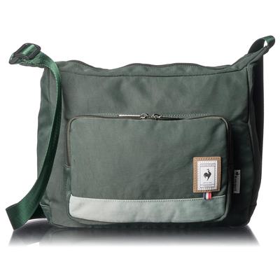 Coq Water Repellent Antibacterial Andy Lee Bicolor Shoulder Bag Khaki [Le Sportif]