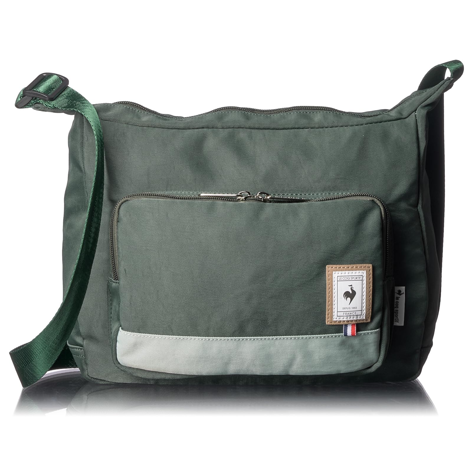 

Водоотталкивающая антибактериальная сумка через плечо Andy Lee Bicolor Khaki [Le Sportif] хаки