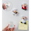 Set of 4pcs Chef Figurine Statue Decorations Stickers for Kitchen Restaurant