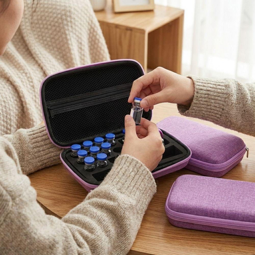 Waterproof Insulin Pen Protective Box Multiple Slots Peptide Storage Case Home Storage