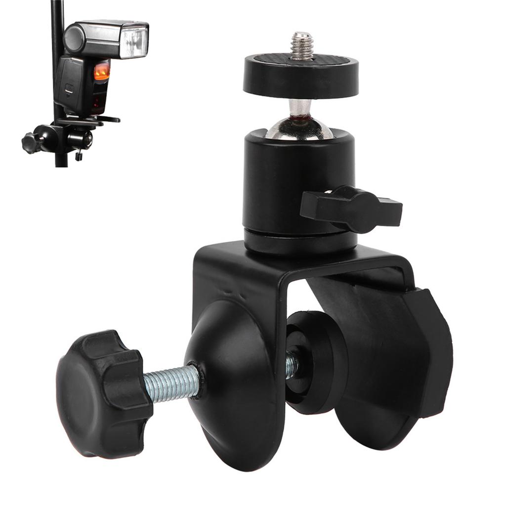 Multifunction Ballhead Portable Digital Camera Rotation Clip Clamp Fixed Bracket