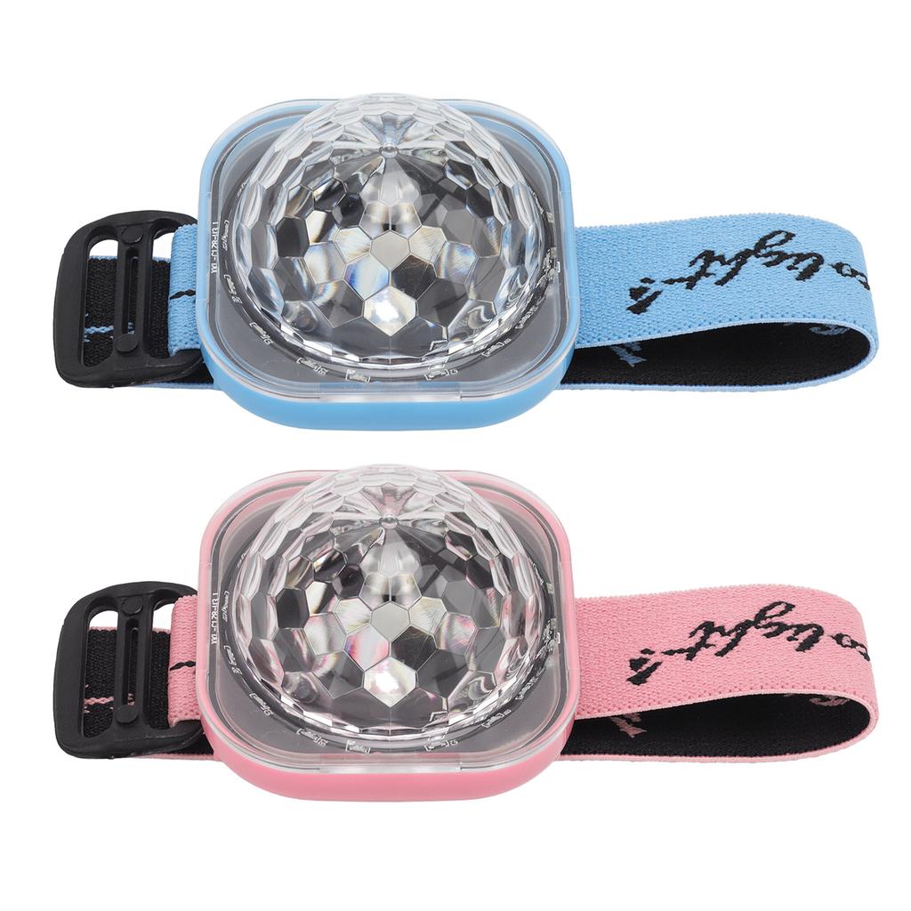 Colorful Wrist Ambient Light Ball Stage Bracelet Lamp RGB Wrist Light for Car KTV Wedding