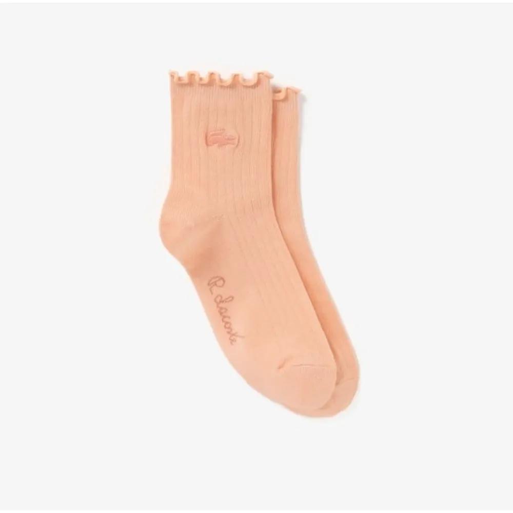 Women s Lace Ankle Socks RA197E-56G-UI2 RA197E-56G-UI2 UI2 (Coral Pink)