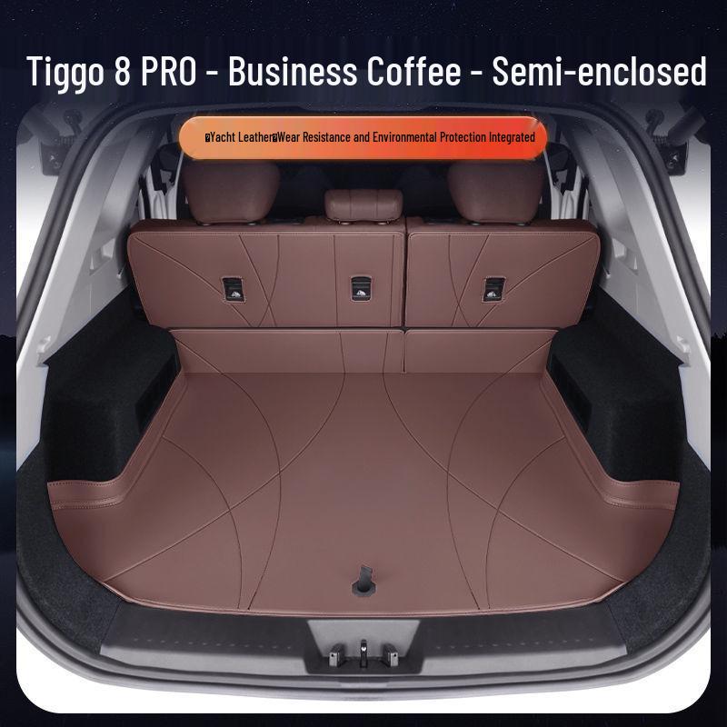 L6F Trunk Mat for Chery Tiggo 8L PLUS PRO New Energy - Full Surround Design