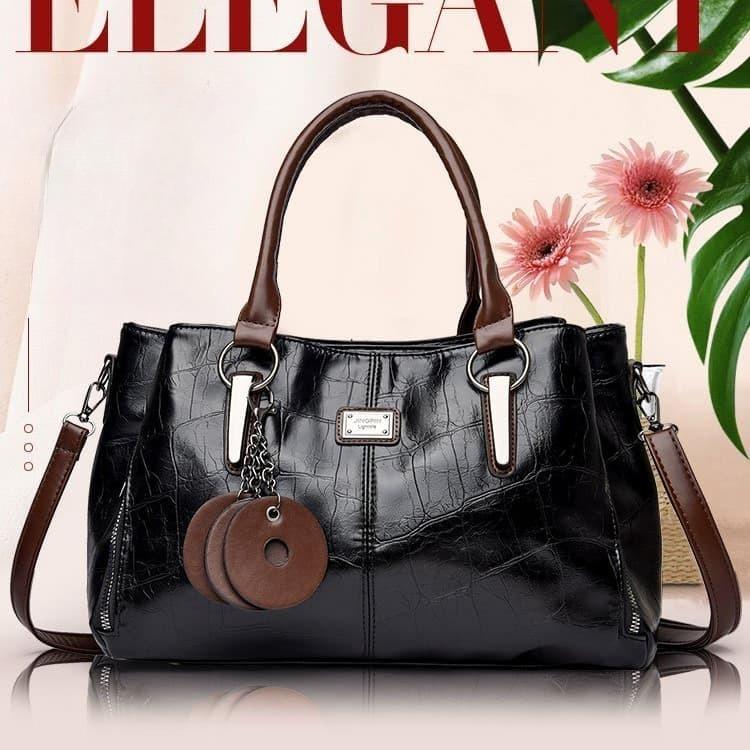 Vintage Portable Tote Bag Shoulder Messenger Women's Bag