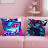 popular anime H-HazbinS H-HotelS Cushion Cover Comfortable Reversible Pillow Cover Ideal for Car Sofa Bedroom & Beyond