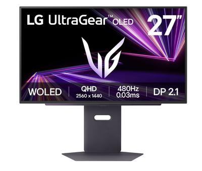 Lg 27gx790a-b Qhd Oled Monitor 0.03 Ms 480hz Displayhdr True Black 400 Black