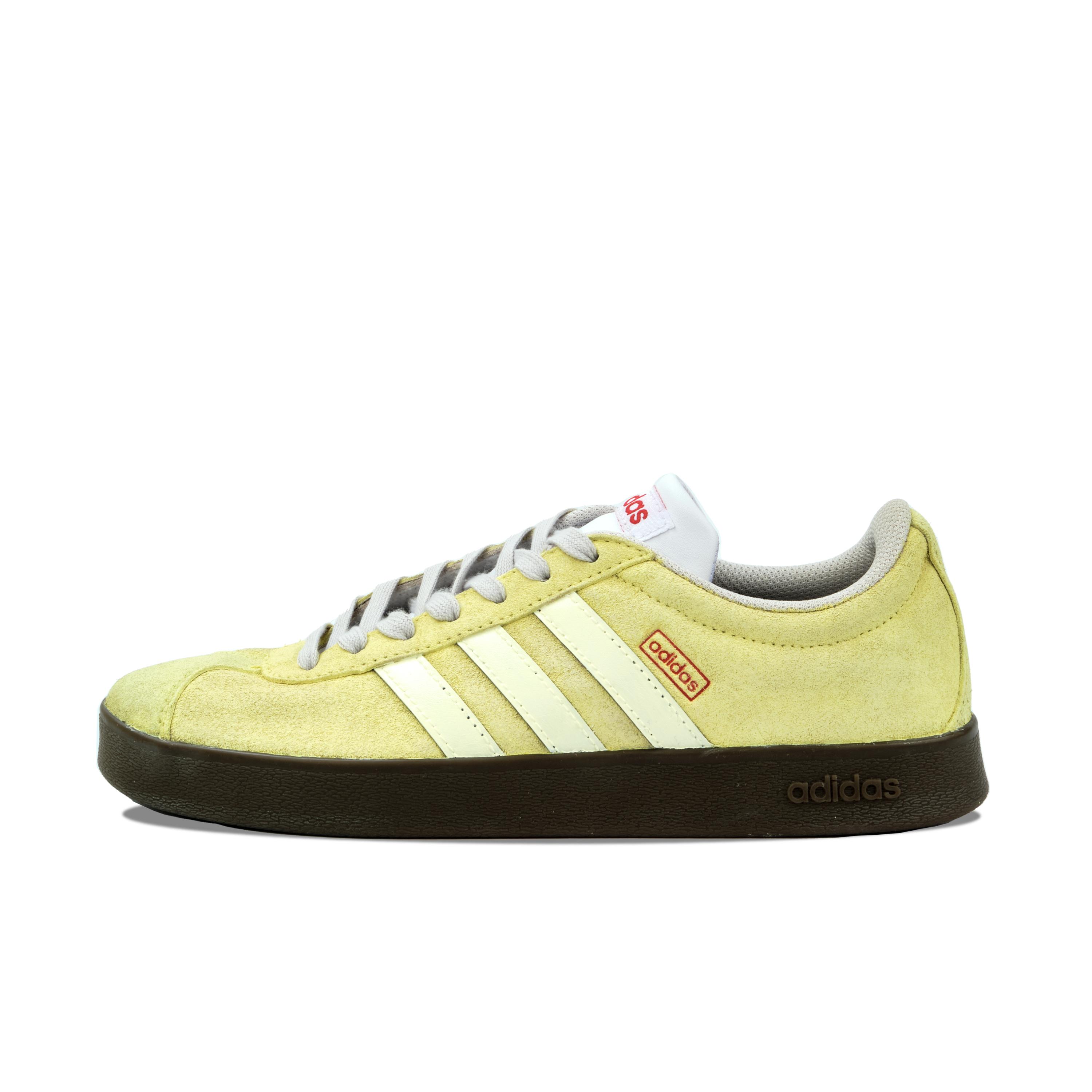 

Adidas Neo Vl Court Classic Lemon Butter Slip Resistant Abrasion Resistant Low top Skateboard Shoes Unisex Yellow HQ1802(Team626-) 38⅔