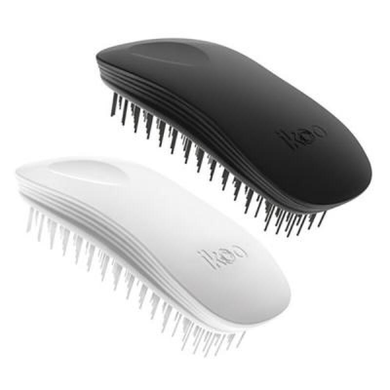 Eko Home Classic Flexible Brush Hair Comb Hairbrush Scalp Massage Washable 0023 [0023]White