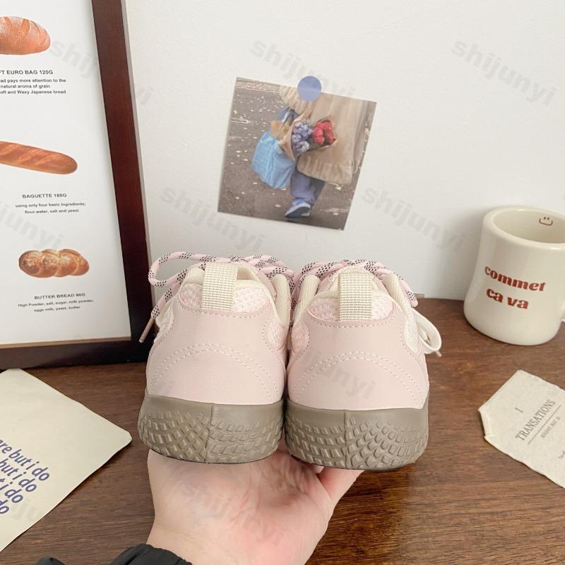 Fashion Women's Casual Sports Shoes 2025 Summer New Breathable Mesh Comfortable Fashion Outdoor Student Skateboard Vulcanized Shoes