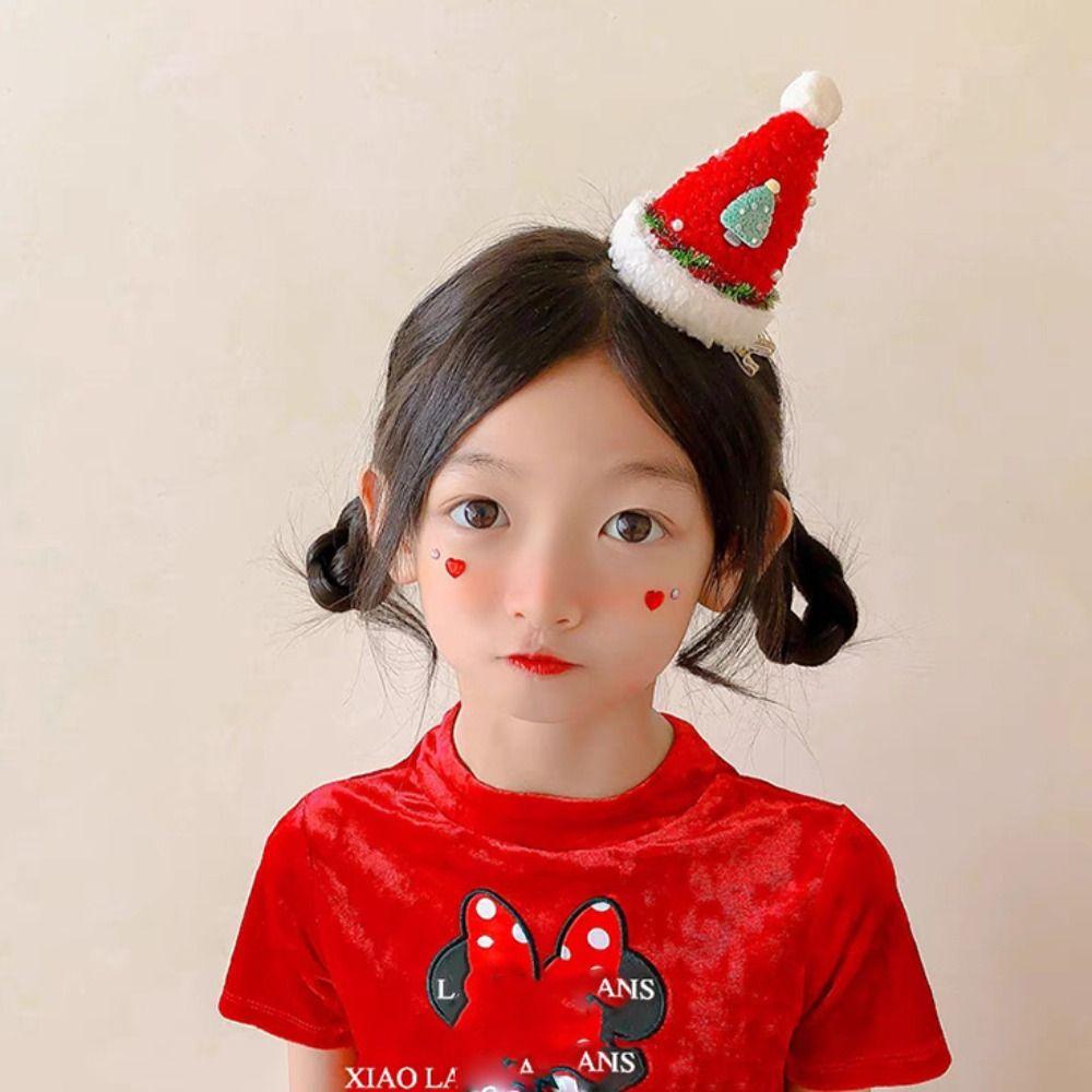 Merry Christmas Decor Children Deer antler Hair Clip Christmas Costume Dress Up