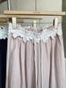 2025 Spring Korean Sweet Slimming High Waist Pink Straight Leg Pants for Women