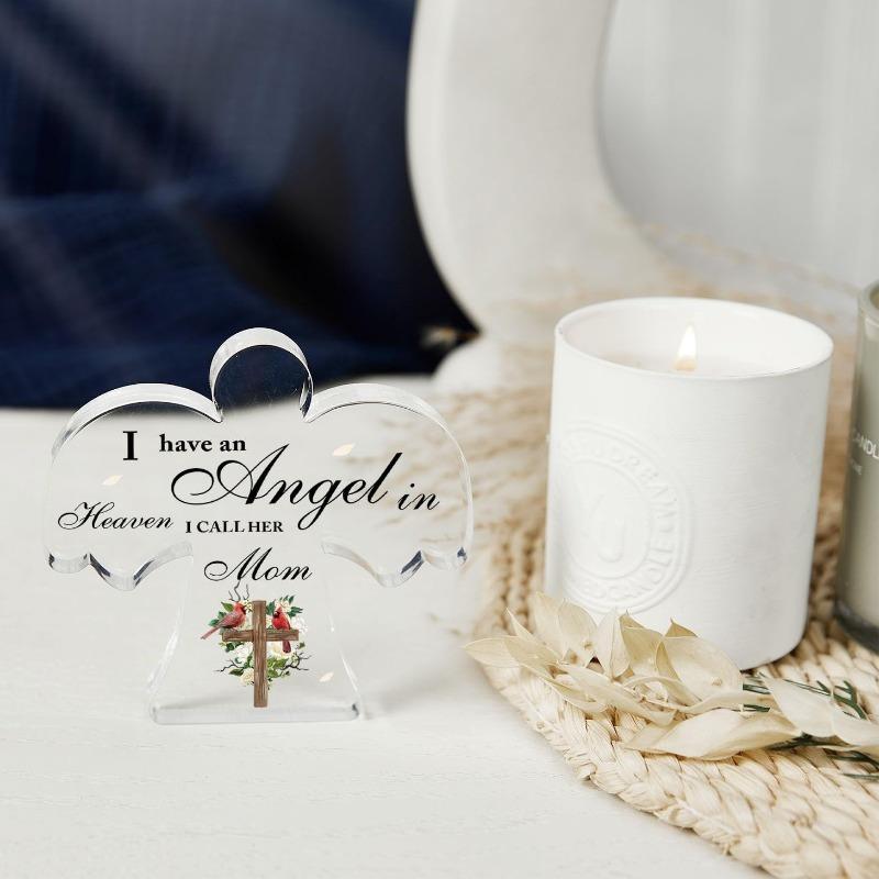Angel Cardinal Memorial - Sympathy Centerpiece Gift for Loss of Loved Ones