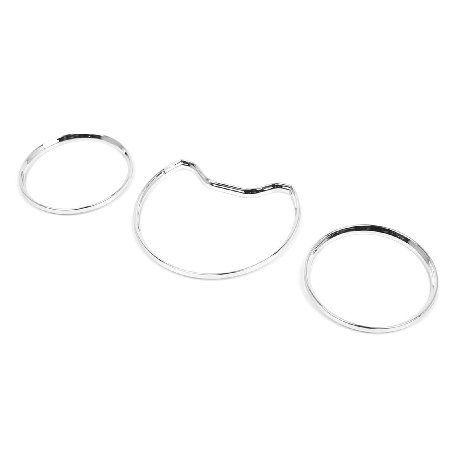 Anelli Quadranti Contachilometri Ricambio per Mercedes Benz W210 W202 A208 1995 2001 argento