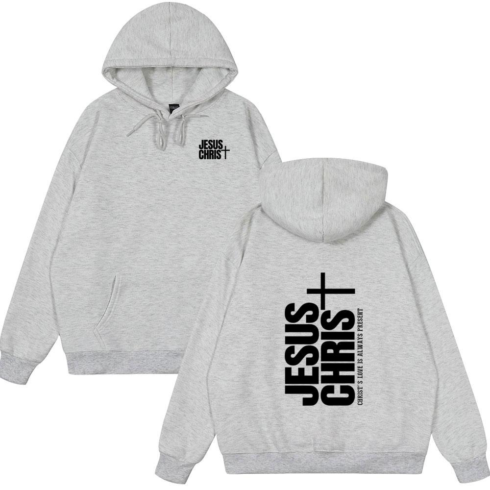 Jesus Christian Bible Verse Faith Hoodies Men Women Clothing Fashion Harajuku Sweatshirts Fleece Casual Long Sleeves Winter Tops