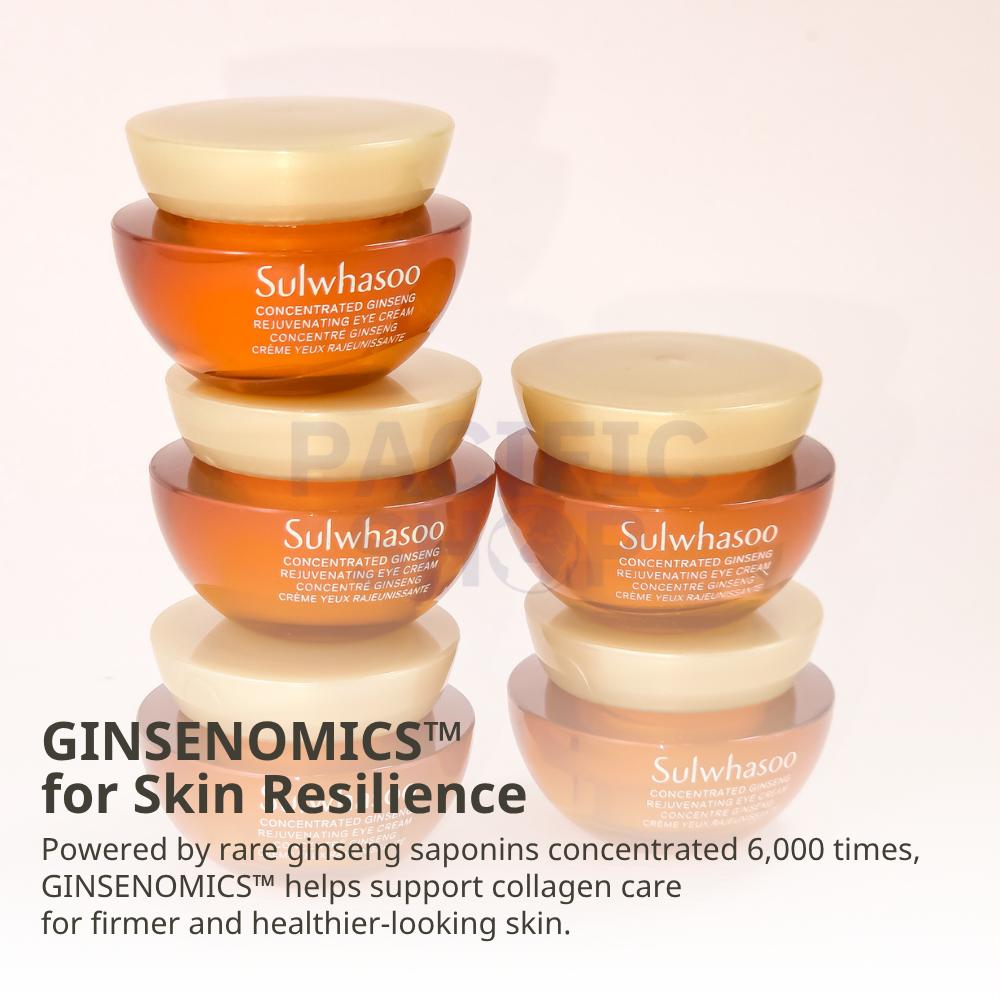 [Sulwhasoo] Concentrated Ginseng Renewing Eye Cream Sample (3ml*5pcs,4ml* 5pcs)