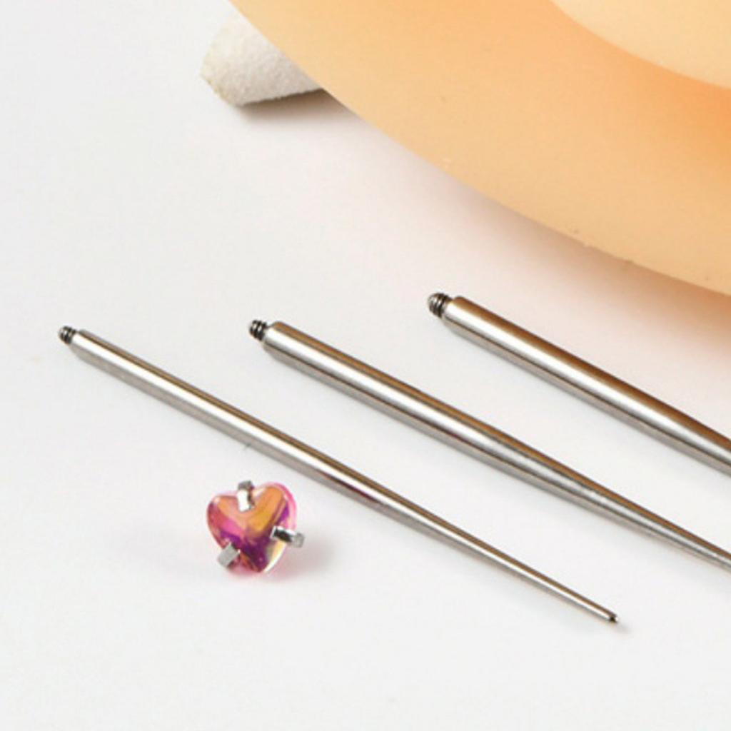 Professional Piercing Insertion Tool Kit Threadless Insertion Needle For Body Jewelry Replacement Without Threads