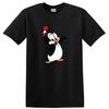 Penguin Cute Character Graphic T Shirt Funny Winter Tee for Kids and Adults