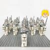 Medieval Roman Dynasty Commander Golden Warrior Spartan Solider Hawk Princess King Dragon Knight War Horse Figure Block Kids  Children Toy