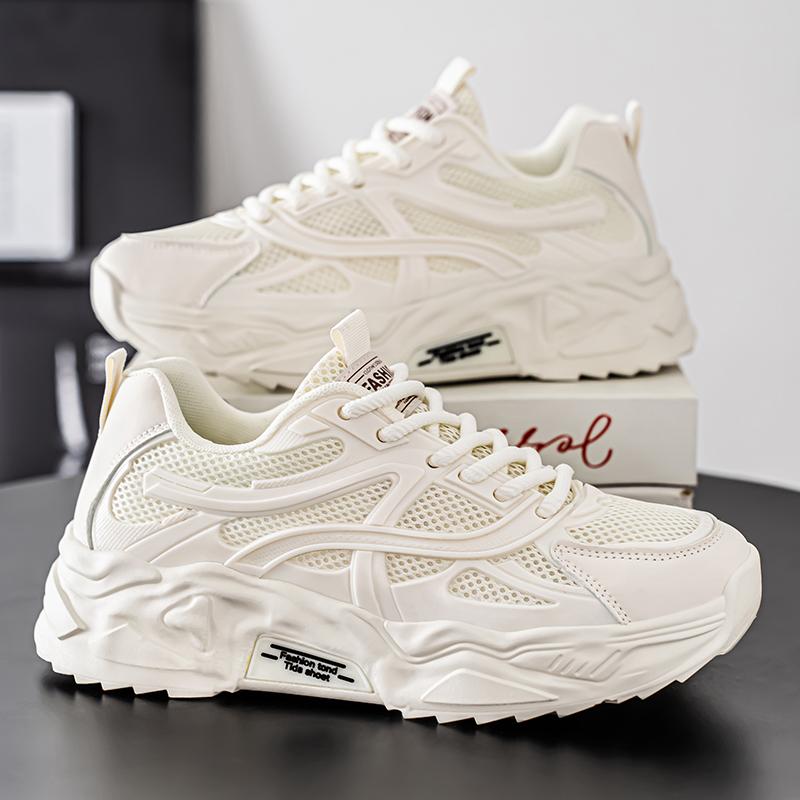 Lightweight and Breathable Casual Sports Shoes - Low-Top Lace-Up Design, Durable Pvc Soles for Hiking, Outdoor and Daily Use - Must-Have Outdoor Shoes